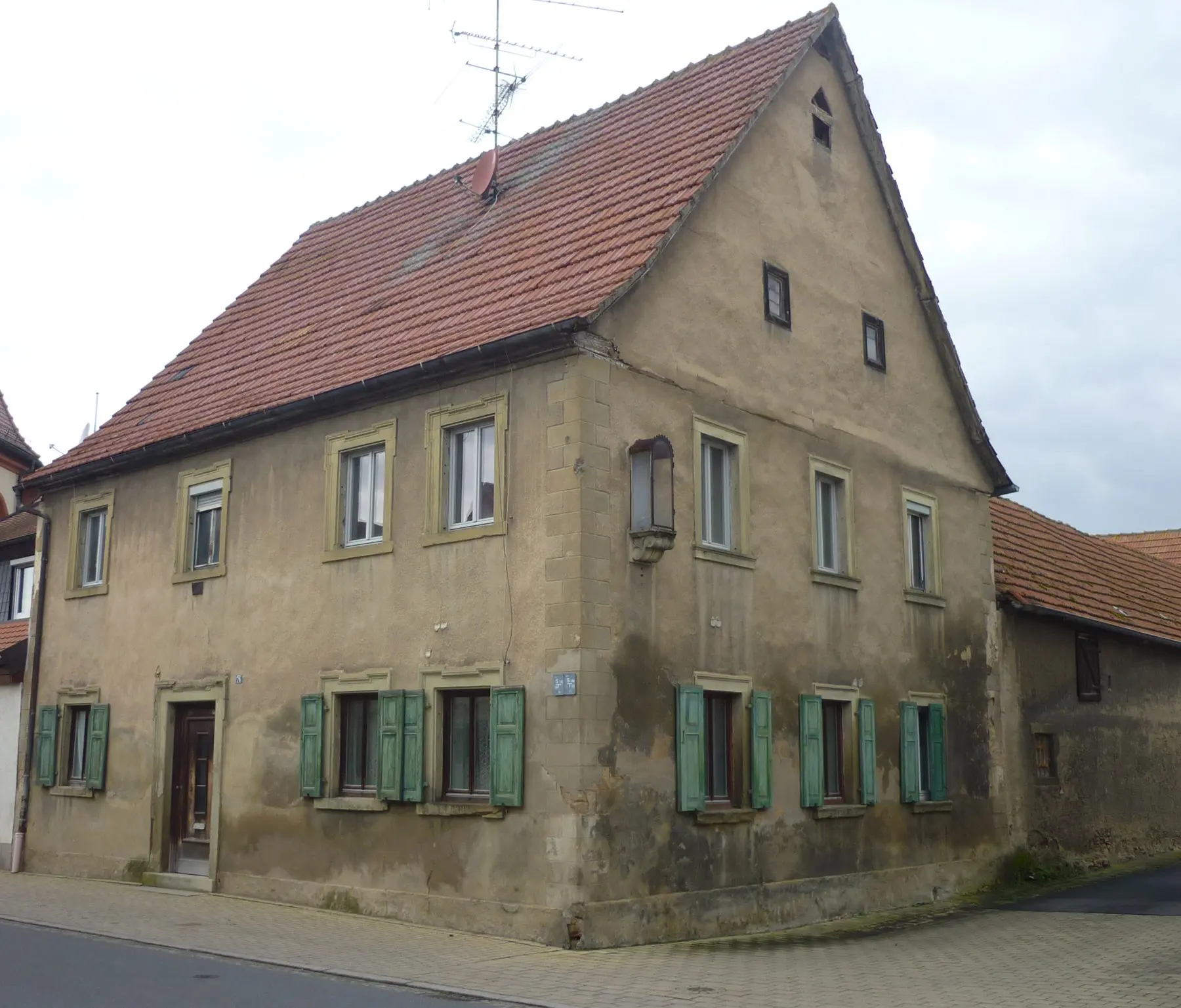 Hausfassade im Bestand